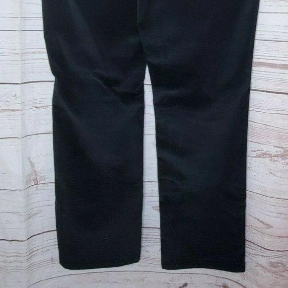 LL Bean Favorite Fit 16 Regular Women Black Pants - Picture 4 of 14